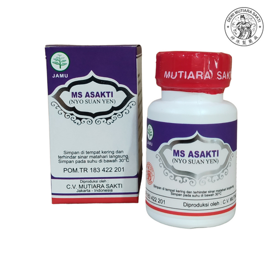 MS Asakti: Nyo Suan Yen (Obat Herbal Asam Urat dan Nyeri Sendi)