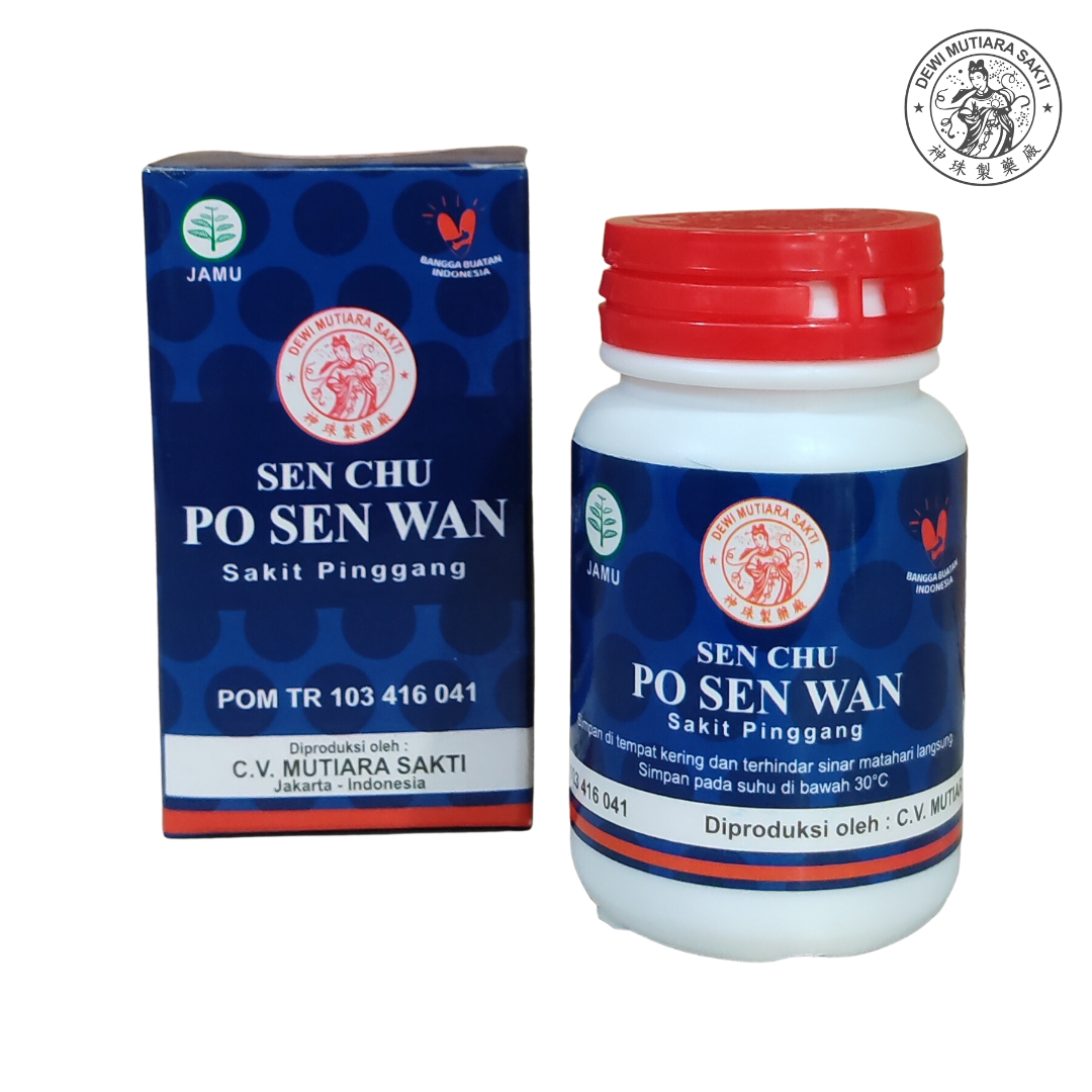 Po Sen Wan Sen Chu (Obat Herbal Sakit Pinggang)